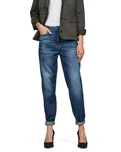 G-STAR RAW Dżinsy damskie 3301 Mid Waist Baggy Boyfriend, niebieski (Dk Aged A777-89), 25W x 32L - Spodnie damskie - miniaturka - grafika 1