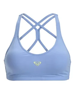 Roxy Biustonosz sportowy HEART INTO IT BRA PT damski fioletowy XXL - Biustonosze - miniaturka - grafika 1