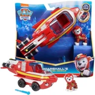 Samochody i pojazdy dla dzieci - Psi Patrol Aqua Pups Zestaw Pojazd Delfin Figurka Marshall Spin Master - miniaturka - grafika 1