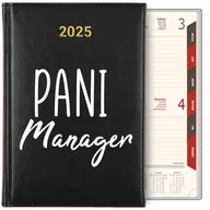 Notesy i bloczki - KALENDARZ TERMINARZ PLANER Dzienny A5 2025 Prezent PANI MANAGER Mix WZORY - miniaturka - grafika 1