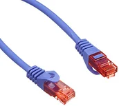 Kable miedziane - LogiLink Patchkabel Kat.6 u/UTP PrimeLine, fioletowy, 0,25 m CQ2019U - miniaturka - grafika 1