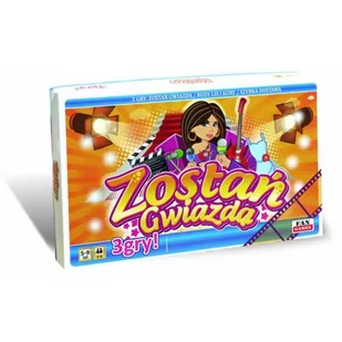 FAN Zostań gwiazdą 3w1 - Gry planszowe - miniaturka - grafika 1