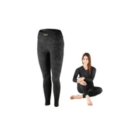 Spodnie narciarskie - BTS0062 SPODNIE TERMOAKTYWNE CZARNE DAMSKIE L/XL ROSA NILS - miniaturka - grafika 1