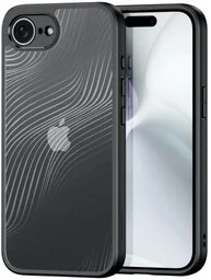 Dux Ducis Etui AIMO do iPhone 16e, przezroczyste z czarną ramką - Etui i futerały do telefonów - miniaturka - grafika 1