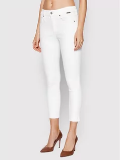 Spodnie damskie - G-Star Raw Jeansy 3301 D21291-C267-110 Biały Skinny Fit - grafika 1
