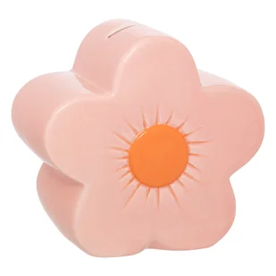 Skarbonka ceramiczna kwiatek FLOWER - Skarbonki - miniaturka - grafika 1