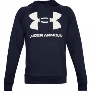 Męska bluza treningowa UNDER ARMOUR Rival Fleece Big Logo HD - granatowa - Bluzy sportowe męskie - miniaturka - grafika 1