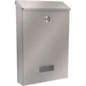 Skrzynki na listy - Skrzynka na listy FLAVIO A4 stal nierdzewna - miniaturka - grafika 1