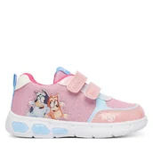 Buty dla dziewczynek - Sneakersy Garvalin 262860 Różowy - miniaturka - grafika 1