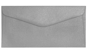 Koperta / koperty ozdobne DL - PEARL JASNOSREBRNY opk 10szt 150g m2 - Koperty - miniaturka - grafika 1