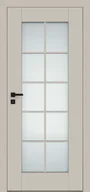 Drzwi wewnętrzne - Dre Drzwi Wewnętrzne Z Szybą Estra 14 Okleina Kaszmir Mat - miniaturka - grafika 1