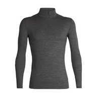 Bielizna sportowa męska - Męska bluzka termoaktywna Icebreaker 200 Oasis LS Half Zip gritstone - XL - miniaturka - grafika 1