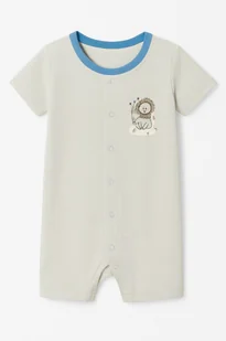 PIŻAMA BODY RAMPER DZIECIĘCE DLA NIEMOWLĄT Z LWEM ROZMIAR 56 1-2 MIESIĄCE - Body dla niemowląt PIŻAMA BODY RAMPER DZIECIĘCE DLA NIEMOWLĄT Z LWEM ROZMIAR 56 1-2 MIESIĄCE - Body dla niemowląt - miniaturka - grafika 1