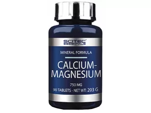 SCITEC SCITEC Calcium-Magnesium 90 tabs - Witaminy i minerały - miniaturka - grafika 1