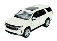 Samochody i pojazdy dla dzieci - MAISTO 2021 CHEVROLET TAHOE BIAŁY 1:26 31533 - miniaturka - grafika 1