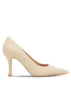 Czółenka - Lasocki Szpilki WFA2531-3Z Beżowy - miniaturka - grafika 1