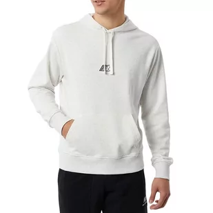 Bluza New Balance MT23511SAH - szara - Bluzy sportowe męskie - miniaturka - grafika 1