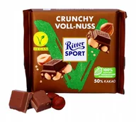 Czekolada - ﻿Czekolada Wegańska Ritter Sport VEGAN Całe Orzechy - miniaturka - grafika 1