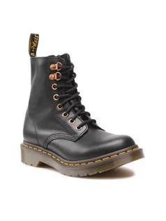 Kozaki damskie - Dr. Martens Glany 1460 Pascal Hdw 26874001 Czarny - grafika 1