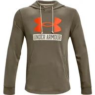 Bluzy sportowe damskie - Bluza z kapturem Under Armour UA Rival Terry Logo, Mężczyźni - miniaturka - grafika 1