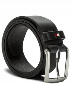 Pasek męski Tommy Hilfiger Denton Black r. 100 - Paski - miniaturka - grafika 1
