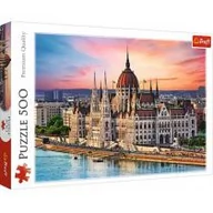 Puzzle - Trefl Puzzle 500 elementów. Budapeszt - miniaturka - grafika 1