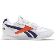 Buty dla dziewczynek - Buty dziecięce Reebok EF3718 ROYAL CL Białe - miniaturka - grafika 1
