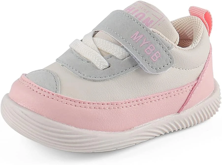 Buty pierwsze kroki dziewczynka trampki antypoślizgowe różowe 18 EU