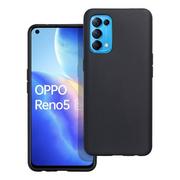 Etui i futerały do telefonów - OEM Futerał matt do oppo reno 5 4g / reno 5 5g / reno 5k / find x3 lite czarny - miniaturka - grafika 1