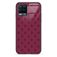 Etui i futerały do telefonów - Etui szklane Realme 8 Pro Wisienki tiny plum - miniaturka - grafika 1