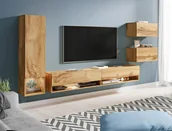 Meble do sypialni - MEBLOŚCIANKA do salonu zestaw mebli Amadeo - miniaturka - grafika 1
