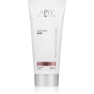 Maseczki do twarzy - Apis Professional Aksamitna łagodząca maseczka kremowa do twarzy Rosacea-Stop 200 ml - miniaturka - grafika 1