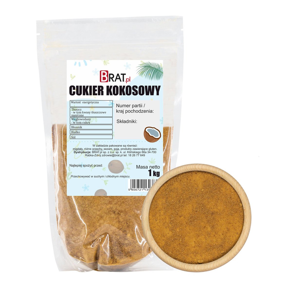 Cukier kokosowy 500g