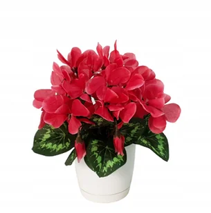 Sztuczne Kwiaty Cyklameny Kwiat Cyklamen Sztuczny w Doniczce - Sztuczne kwiaty - miniaturka - grafika 1
