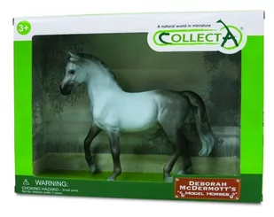 Collecta Koń Deluxe Klacz arabska szara - Figurki dla dzieci - miniaturka - grafika 1