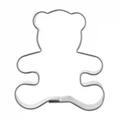 Formy do ciast - Wykrawacz cukierniczy stalowy / foremka do ciastek pierników mis 5,5 cm kod: O-127444 - miniaturka - grafika 1