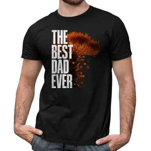 The best dad ever - męska koszulka dla fanów serialu The Last of Us - Koszulki męskie - miniaturka - grafika 1