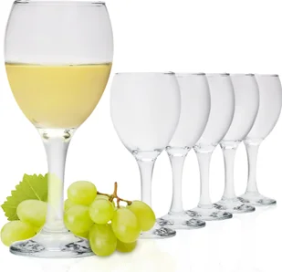 KOTARBAU® zestaw 6 kieliszków do białego wina 245 ml szklane kieliszki do białego wina zestaw kieliszków do wina nowoczesne kieliszki do wina czerwone kieliszki do wina zestaw kieliszków do wina nowoczesne kieliszki do wina kieliszki do wina zestaw 6 szt. - Kieliszki - miniaturka - grafika 1