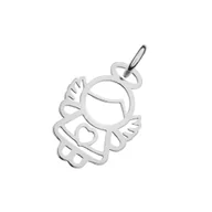 Wisiorki - MYNESS Zawieszka wisiorek z aniołkiem - miniaturka - grafika 1