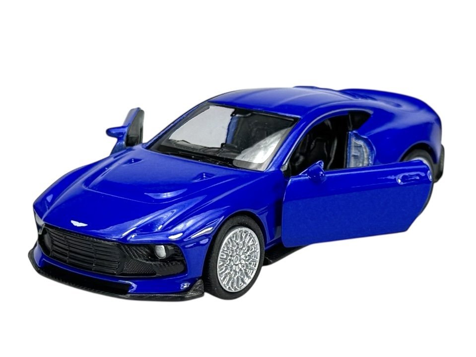 WELLY NEW ASTON MARTIN VALOUR NIEBIESKI 1:34 SAMOCHÓD NOWY METALOWY MODEL