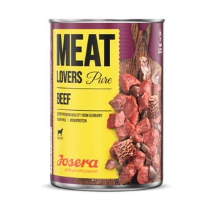JOSERA Meatlovers Pure Wołowina 6x800g + 2x400g GRATIS - Mokra karma dla psów - miniaturka - grafika 2