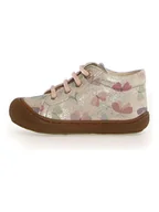 Buciki dla niemowląt - Naturino Skórzane buty "Cocoon" ze wzorem do nauki chodzenia - miniaturka - grafika 1