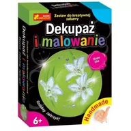 Zabawki kreatywne - Ranok Dekupaż i malowanie Białe lilie CREATIVE - miniaturka - grafika 1