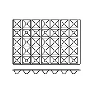 Wózki na żywność - Hendi Forma silikonowa do pieczenia - PYRAMIDE 676264 - miniaturka - grafika 1