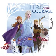 Zabawki kreatywne - Drukuj 30X30 Cm Disney Frozen Ołów Z Odwagą - miniaturka - grafika 1