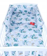 Pościel dla dzieci - BabyLux Pościel Do Łóżeczka 140x70 Dziecięca Niemowlęca 135X100 cm 4EL N130 - miniaturka - grafika 1