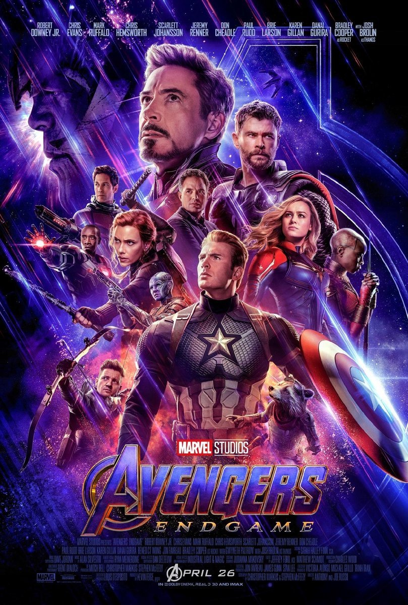 PODKŁADKA POD MYSZ Nadruk 22x18 cm Marvel Avengers Endgame Tekst Prezent
