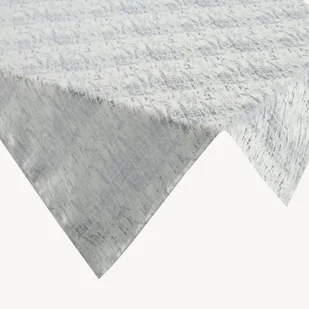 Obrus dekoracyjny ALINA 140x300 Eurofirany srebrny - Obrusy i serwetki - miniaturka - grafika 1