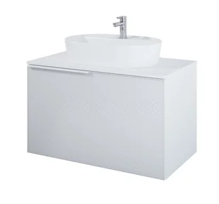 Elita Glam szafka 90 1S + 1S biały matt 168381 5907546872274 - Szafki łazienkowe - miniaturka - grafika 1