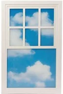 Lampy stojące - Seletti - Window 1 Lampa Ścienna/Lampa Podłogowa White/Light Blue Seletti - miniaturka - grafika 1